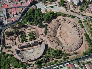 Mérida, teatro y anfiteatro © Hispania antiqua 1993