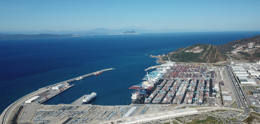 © TangerMed, El Estrecho de Gibraltar